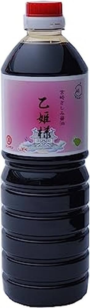 Amazon.co.jp: 竹井醸造 エンマン醤油 乙姫様 1.0L : 食品・飲料